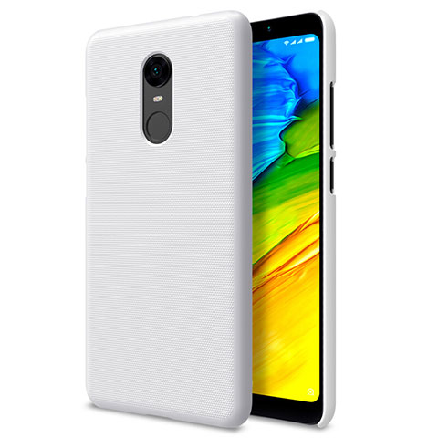 Xiaomi Redmi Note 5 Indian Version用ハードケース プラスチック メッシュ デザイン Xiaomi ホワイト