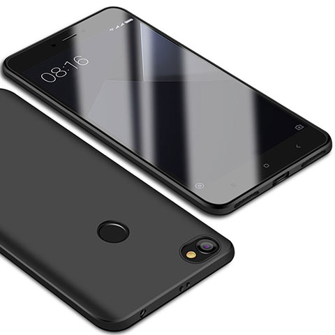 Xiaomi Redmi Note 5A High Edition用極薄ソフトケース シリコンケース 耐衝撃 全面保護 S01 Xiaomi ブラック