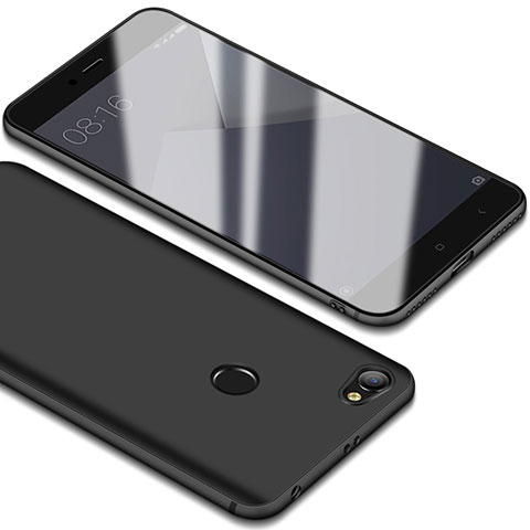 Xiaomi Redmi Note 5A Prime用ハードケース プラスチック 質感もマット Xiaomi ブラック