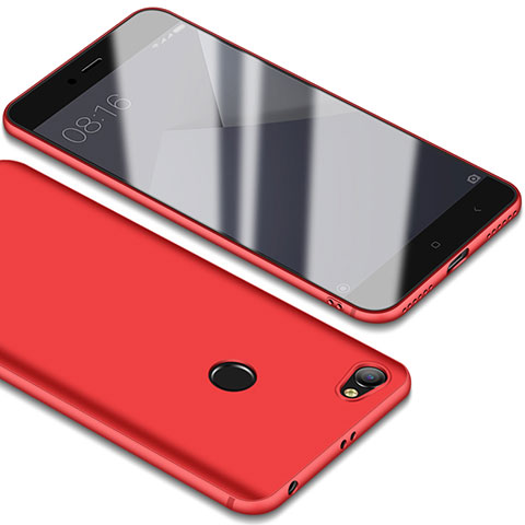Xiaomi Redmi Note 5A Pro用ハードケース プラスチック 質感もマット Xiaomi レッド