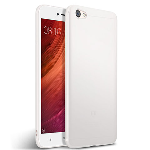 Xiaomi Redmi Note 5A Standard Edition用シリコンケース ソフトタッチラバー Xiaomi ホワイト