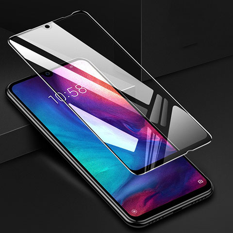 Xiaomi Redmi Note 8 (2021)用強化ガラス フル液晶保護フィルム F08 Xiaomi ブラック