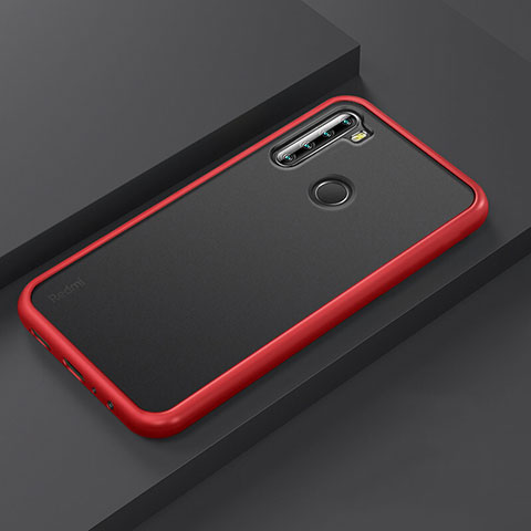 Xiaomi Redmi Note 8用ハイブリットバンパーケース プラスチック 兼シリコーン カバー R03 Xiaomi レッド
