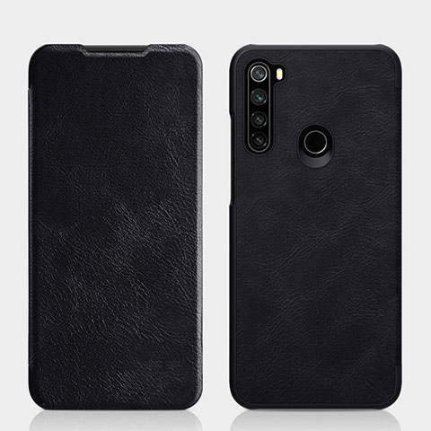 Xiaomi Redmi Note 8用手帳型 レザーケース スタンド カバー L01 Xiaomi ブラック