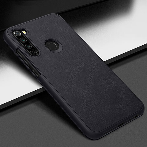 Xiaomi Redmi Note 8T用ケース 高級感 手触り良いレザー柄 R01 Xiaomi ブラック