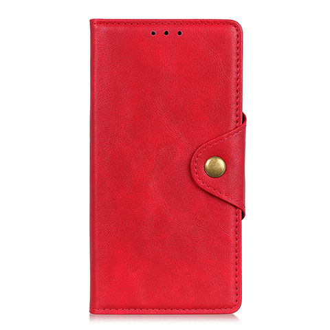 Xiaomi Redmi Note 9 Pro用手帳型 レザーケース スタンド カバー L02 Xiaomi レッド
