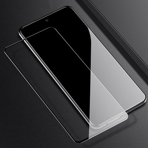 Xiaomi Redmi Note 9 Pro用強化ガラス フル液晶保護フィルム F02 Xiaomi ブラック