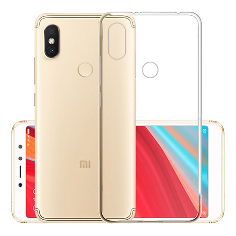 Xiaomi Redmi Y2用極薄ソフトケース シリコンケース 耐衝撃 全面保護 クリア透明 T02 Xiaomi クリア