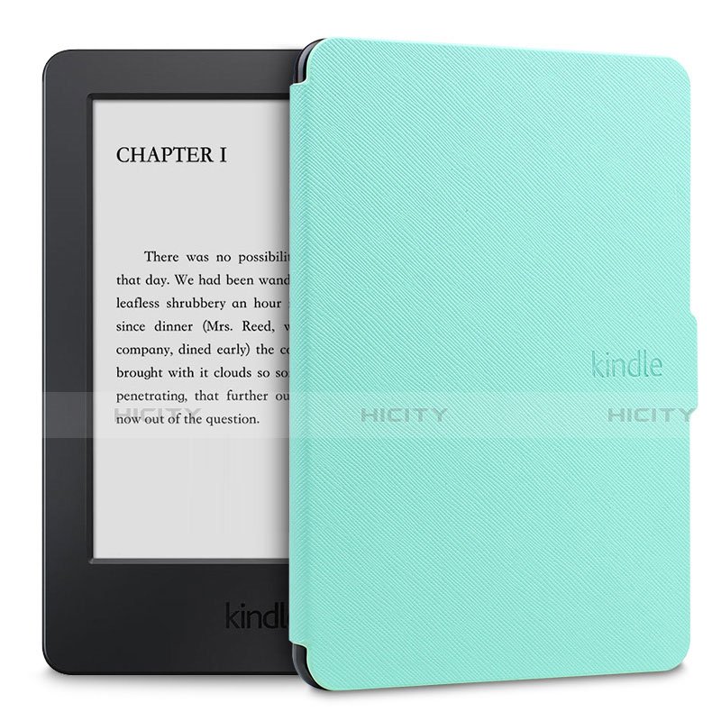 Amazon Kindle Paperwhite 6 inch用手帳型 レザーケース スタンド カバー L02 Amazon グリーン
