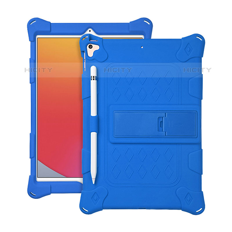 Apple iPad 10.2 (2020)用ハイブリットバンパーケース スタンド プラスチック 兼シリコーン カバー H01 アップル 