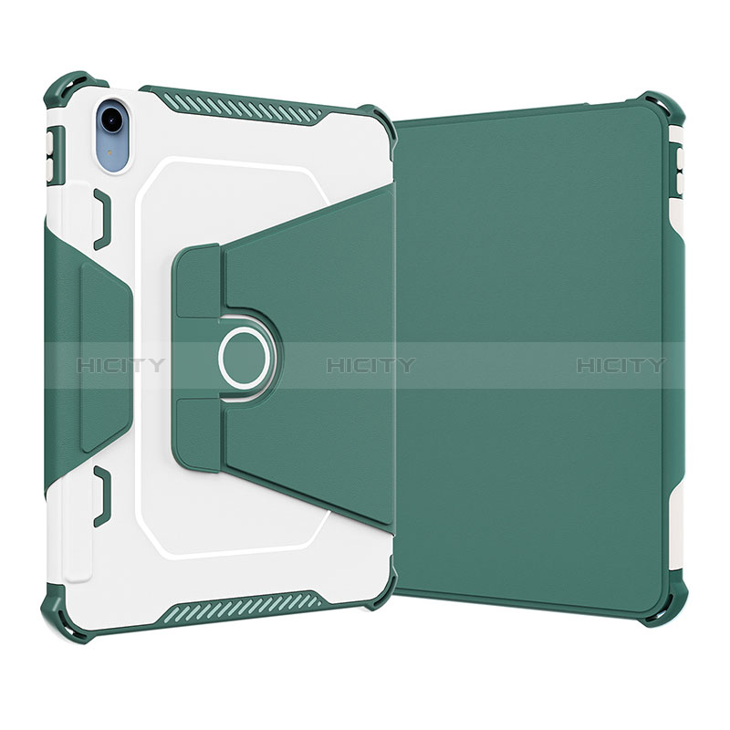 Apple iPad 10.9 (2022)用ハイブリットバンパーケース スタンド プラスチック 兼シリコーン カバー L05 アップル 