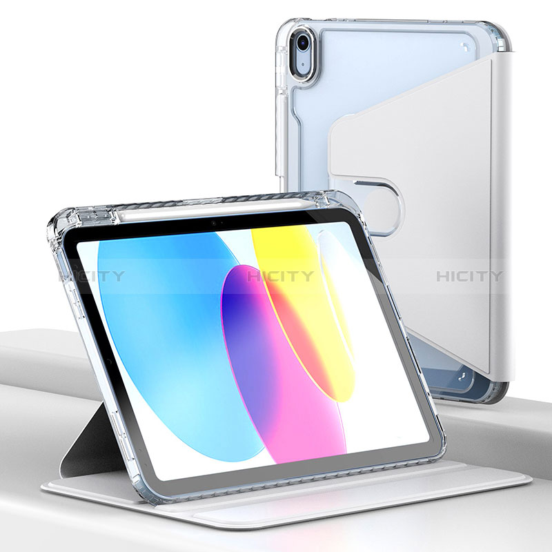 Apple iPad 10.9 (2022)用手帳型 レザーケース スタンド カバー H01 アップル 