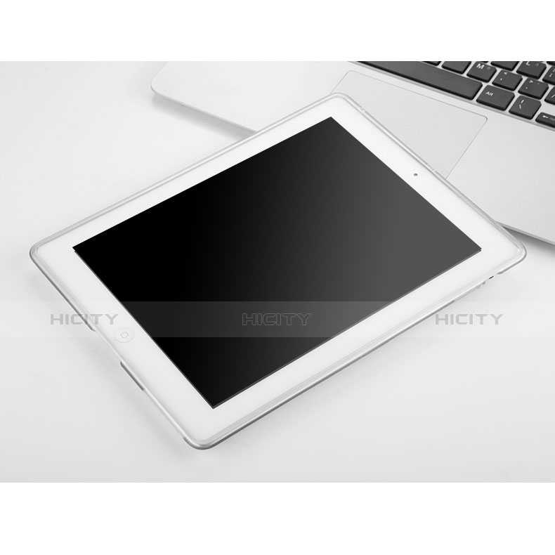 Apple iPad 3用極薄ソフトケース シリコンケース 耐衝撃 全面保護 クリア透明 アップル クリア