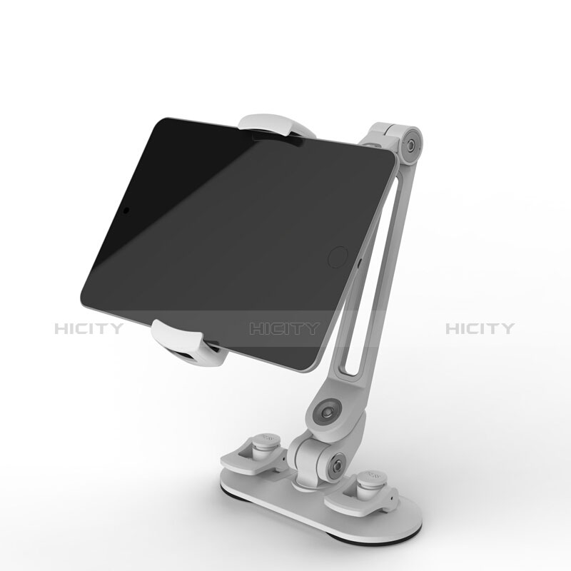 Apple iPad 4用スタンドタイプのタブレット クリップ式 フレキシブル仕様 H02 アップル ホワイト