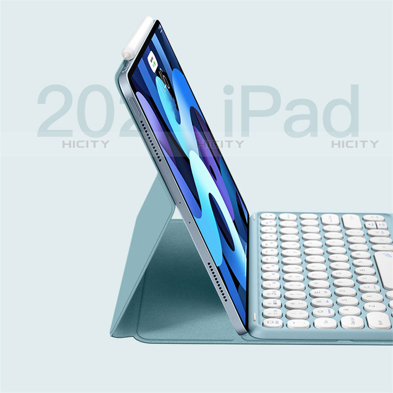 Apple iPad Air 10.9 (2020)用手帳型 レザーケース スタンド アンド キーボード K01 アップル 