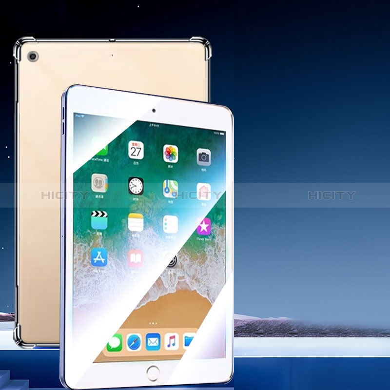 Apple iPad Air 2用極薄ソフトケース シリコンケース 耐衝撃 全面保護 クリア透明 T03 アップル クリア