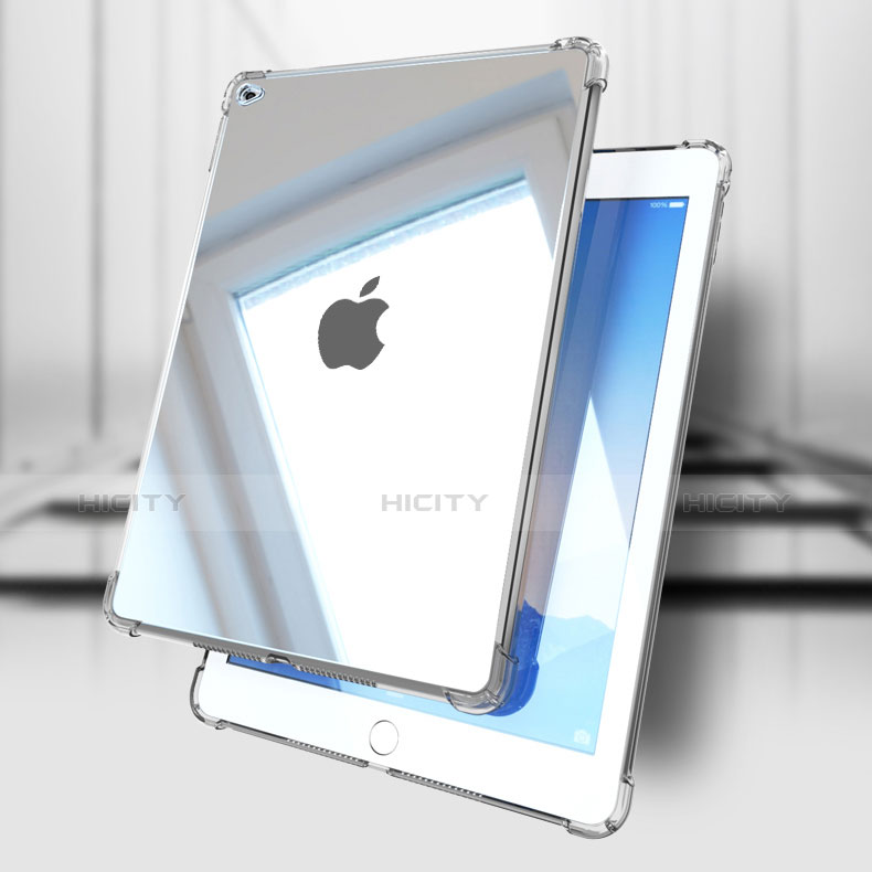 Apple iPad Air 2用極薄ソフトケース シリコンケース 耐衝撃 全面保護 透明 H01 アップル 