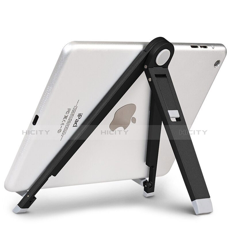 Apple iPad Air 3用スタンドタイプのタブレット ホルダー ユニバーサル アップル ブラック