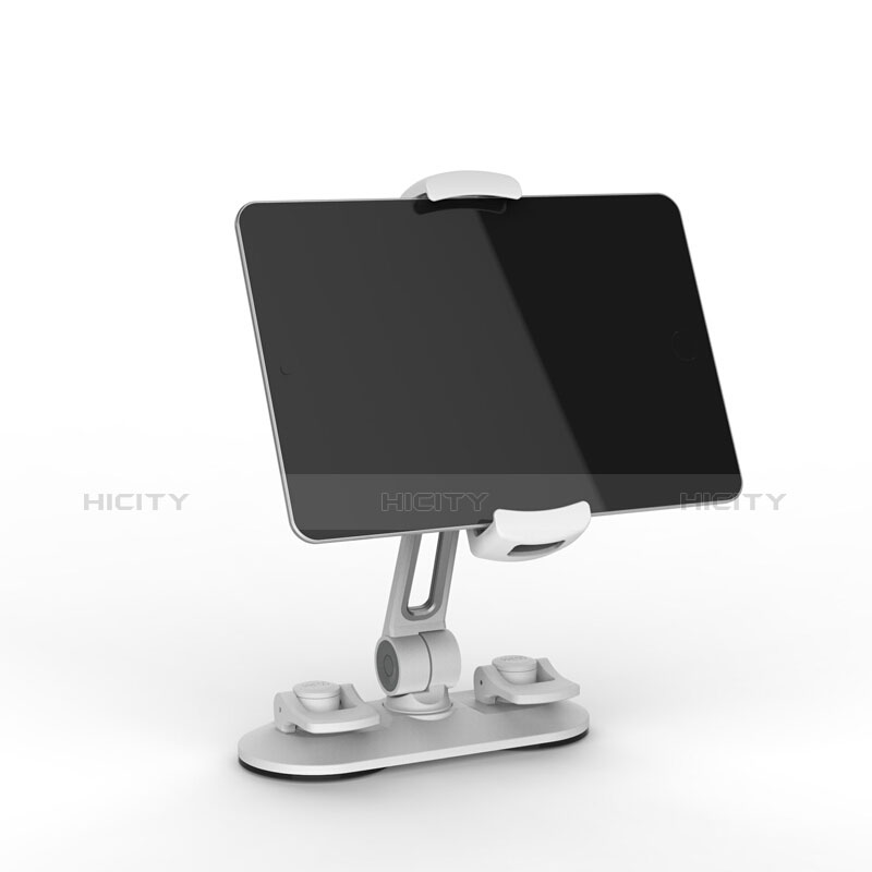 Apple iPad Air 4 10.9 (2020)用スタンドタイプのタブレット クリップ式 フレキシブル仕様 H11 アップル ホワイト