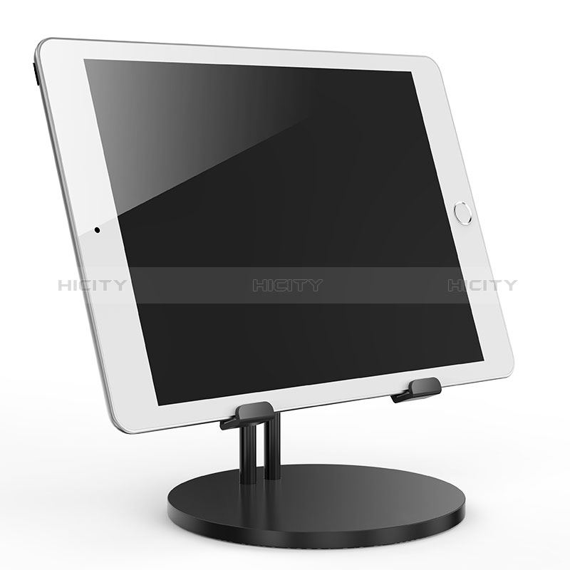 Apple iPad Air 5 10.9 (2022)用スタンドタイプのタブレット クリップ式 フレキシブル仕様 K24 アップル ブラック