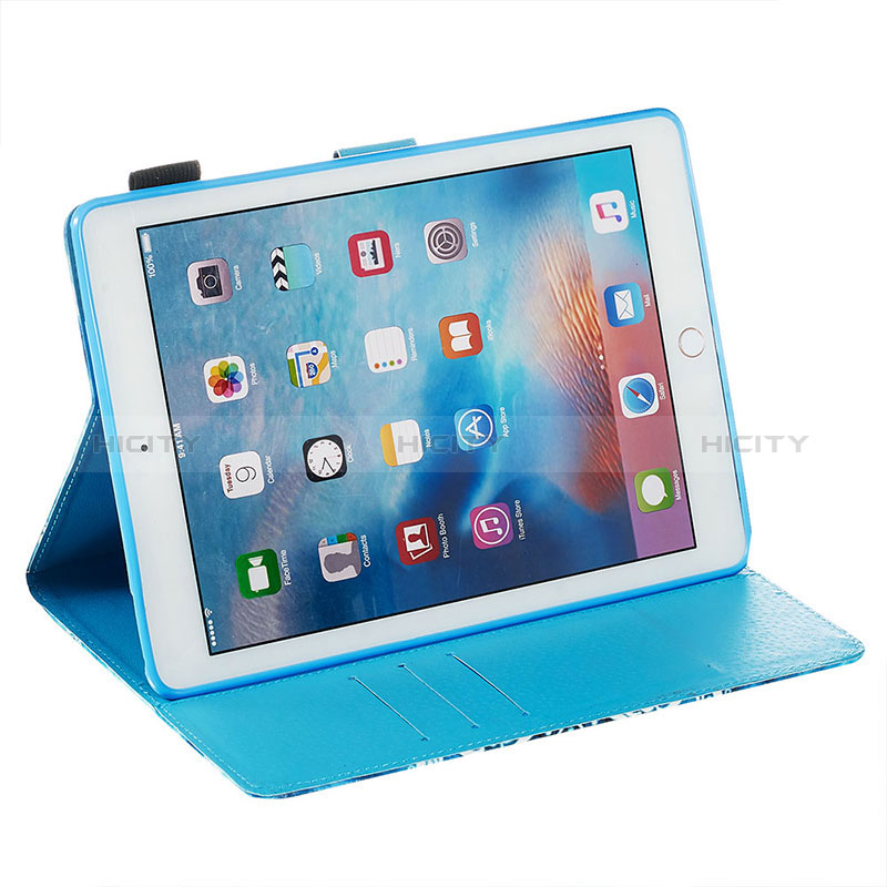 Apple iPad Air用手帳型 レザーケース スタンド パターン カバー Y03B アップル 