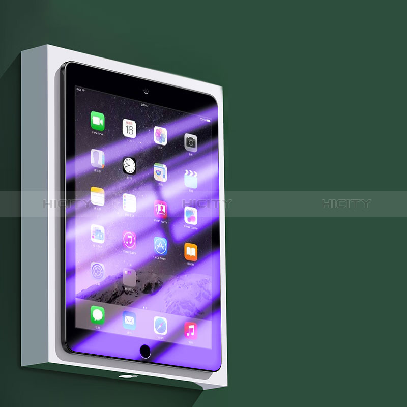 Apple iPad Air用アンチグレア ブルーライト 強化ガラス 液晶保護フィルム Z01 アップル クリア