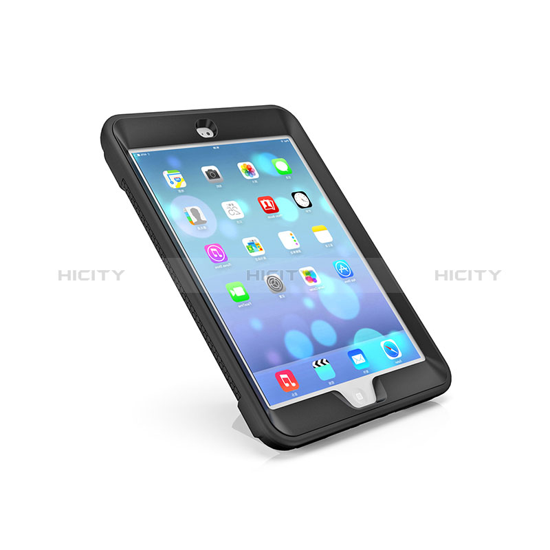 Apple iPad Mini 2用ハイブリットバンパーケース スタンド プラスチック 兼シリコーン カバー YJ2 アップル 