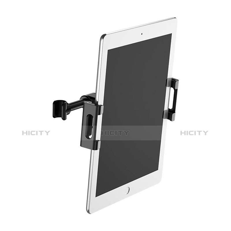 Apple iPad Mini 2用スタンドタイプのタブレット 後席スロット取付型 フレキシブル仕様 B01 アップル ブラック