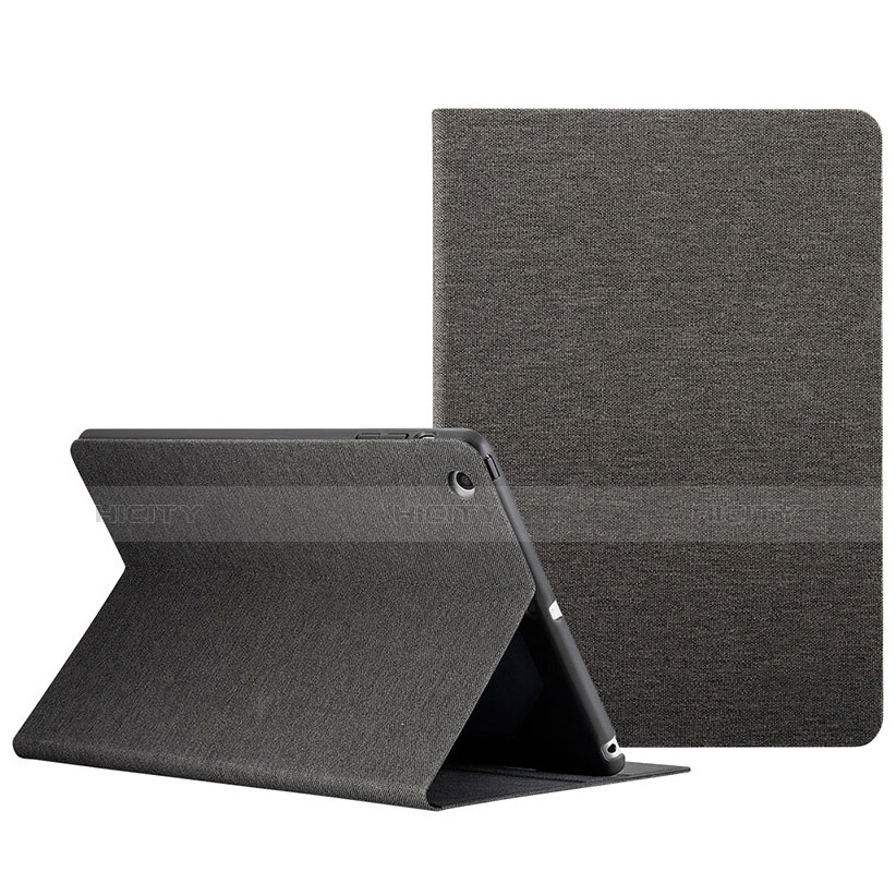 Apple iPad Mini 3用手帳型 レザーケース スタンド L01 アップル ブラック