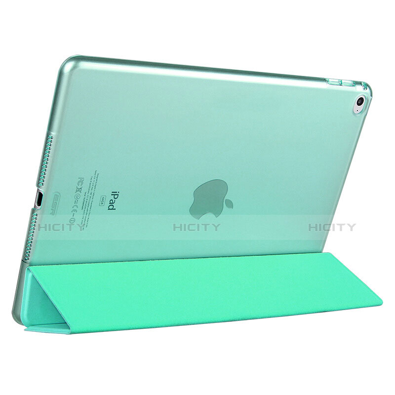 Apple iPad Mini 4用手帳型 レザーケース スタンド L05 アップル グリーン