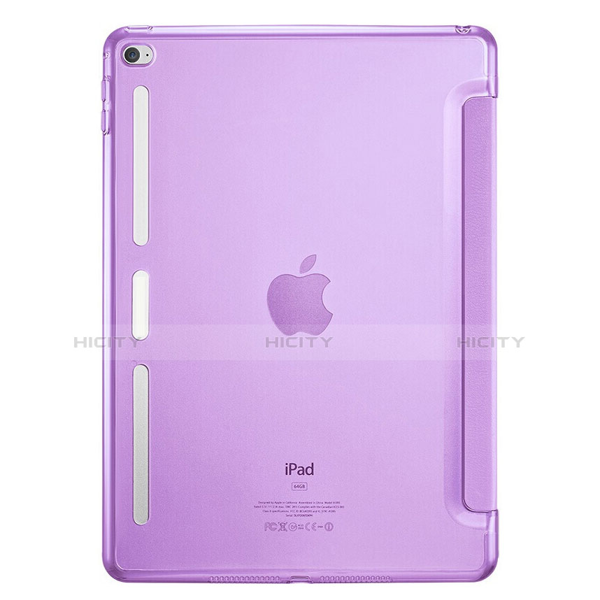 Apple iPad Mini 4用手帳型 レザーケース スタンド L06 アップル ピンク