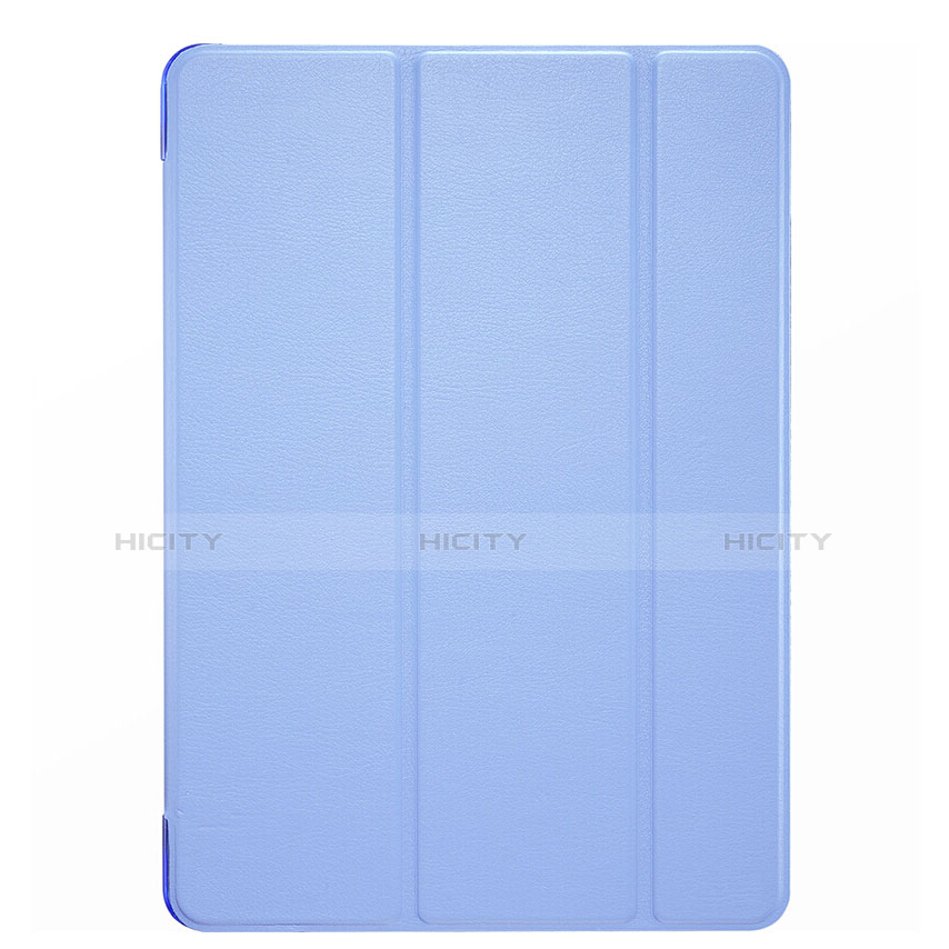 Apple iPad Mini 4用手帳型 レザーケース スタンド L06 アップル ブルー
