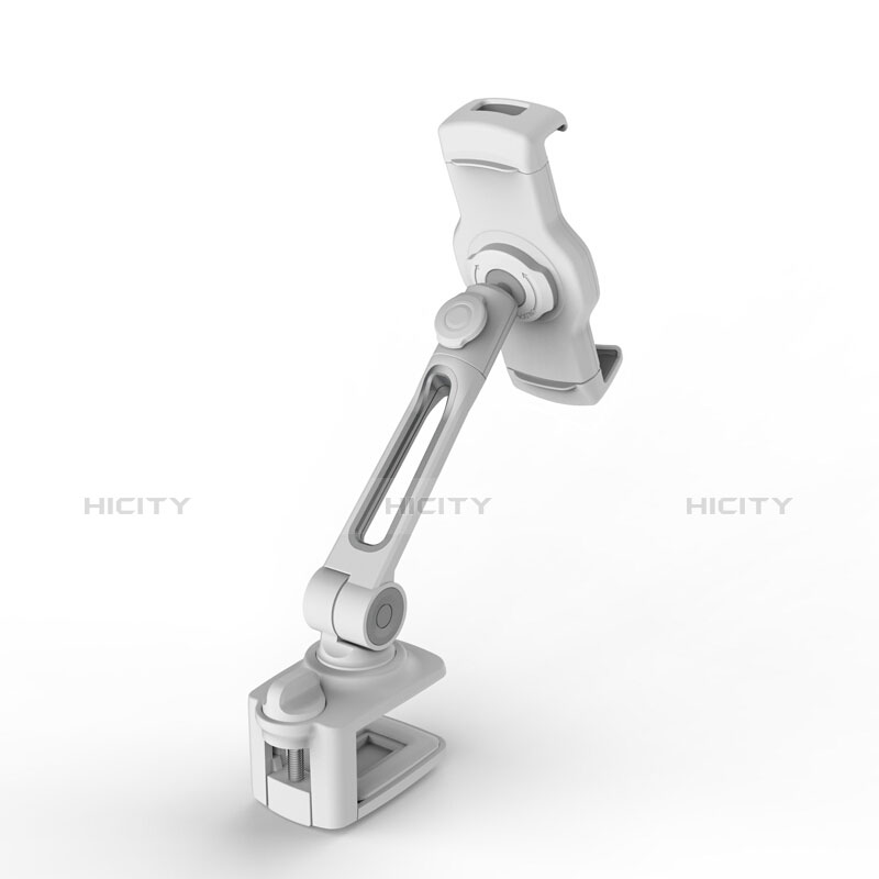 Apple iPad Mini 4用スタンドタイプのタブレット クリップ式 フレキシブル仕様 T45 アップル シルバー