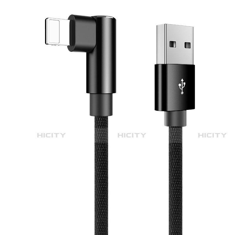 Apple iPad Mini 5 (2019)用USBケーブル 充電ケーブル D16 アップル ブラック