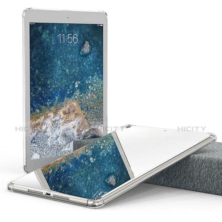 Apple iPad Mini 5 (2019)用極薄ソフトケース シリコンケース 耐衝撃 全面保護 クリア透明 T02 アップル クリア