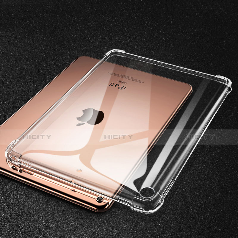 Apple iPad Mini 5 (2019)用極薄ソフトケース シリコンケース 耐衝撃 全面保護 クリア透明 H01 アップル クリア