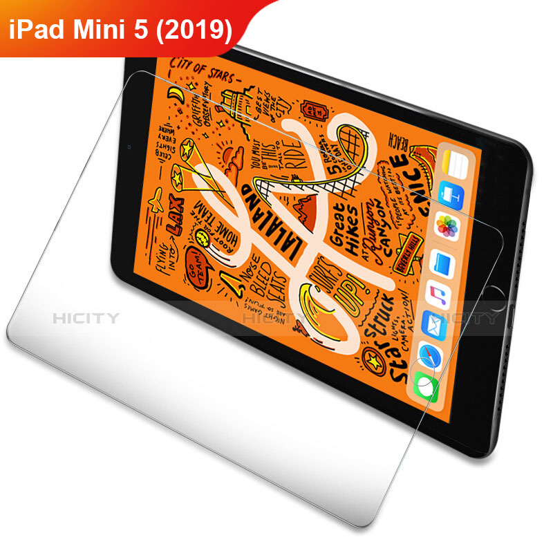 Apple iPad Mini 5 (2019)用強化ガラス 液晶保護フィルム アップル クリア