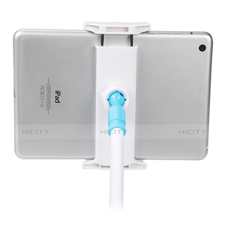 Apple iPad Mini 5 (2019)用スタンドタイプのタブレット クリップ式 フレキシブル仕様 T39 アップル ホワイト