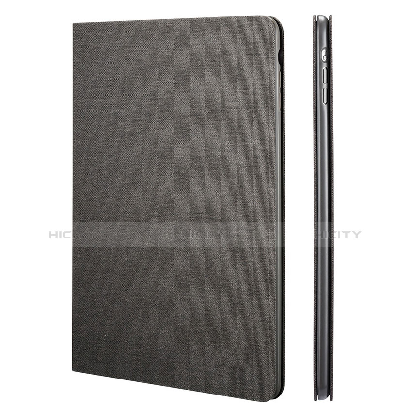 Apple iPad Mini用手帳型 レザーケース スタンド L01 アップル ブラック