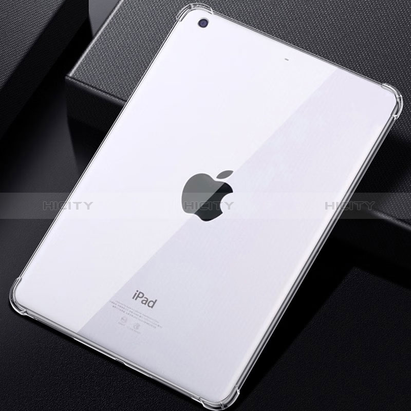 Apple iPad Mini用極薄ソフトケース シリコンケース 耐衝撃 全面保護 クリア透明 T03 アップル クリア