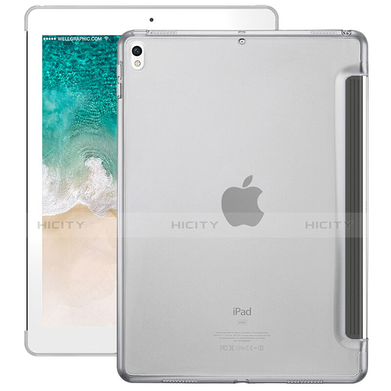 Apple iPad Pro 10.5用手帳型 レザーケース スタンド L01 アップル ホワイト