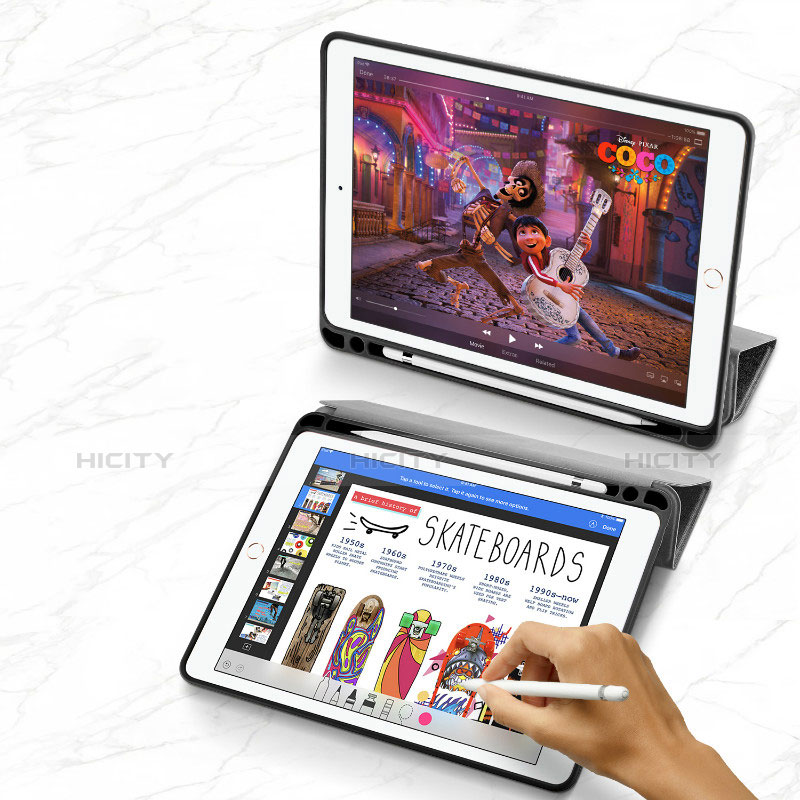 Apple iPad Pro 10.5用手帳型 レザーケース スタンド カバー L07 アップル 