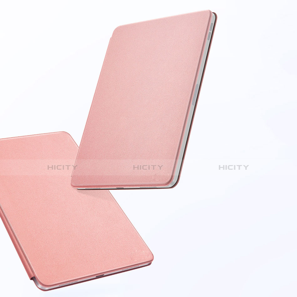 Apple iPad Pro 11 (2018)用手帳型 レザーケース スタンド L03 アップル ピンク