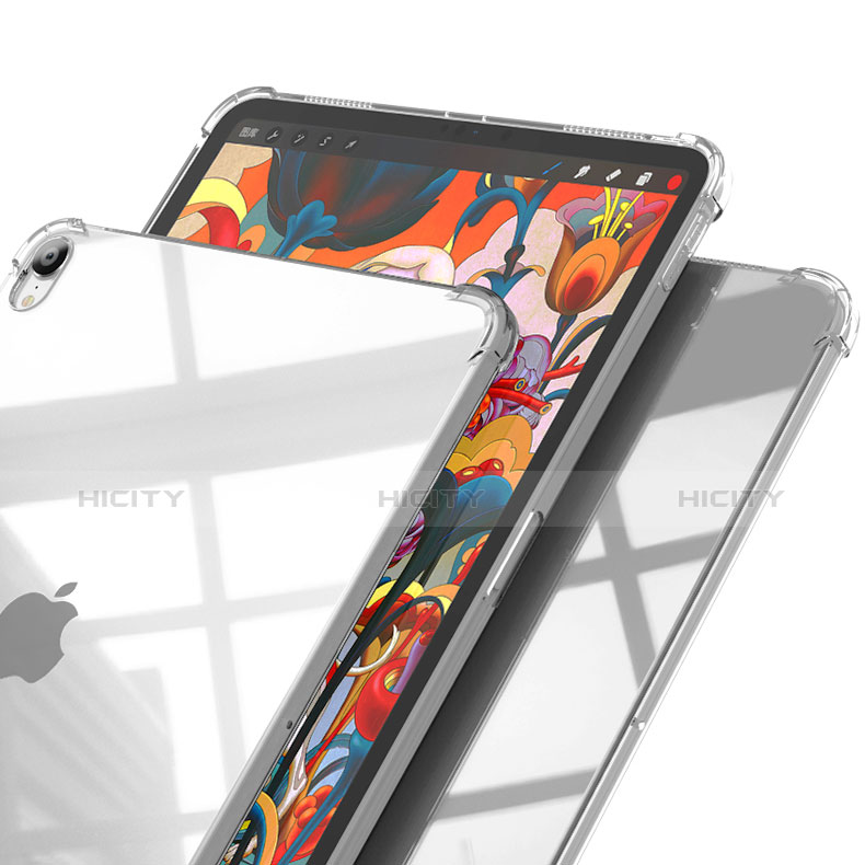 Apple iPad Pro 11 (2018)用極薄ソフトケース シリコンケース 耐衝撃 全面保護 透明 H01 アップル 