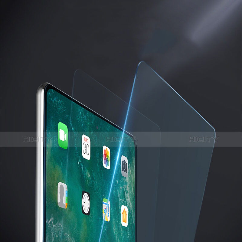 Apple iPad Pro 11 (2018)用強化ガラス 液晶保護フィルム T03 アップル クリア