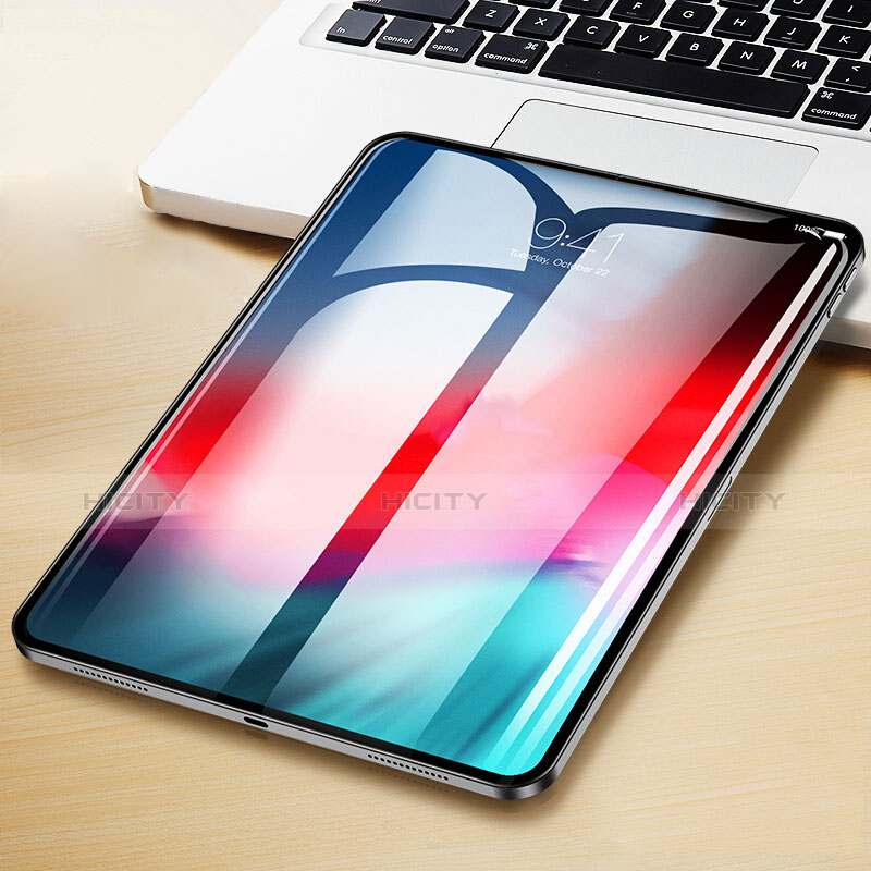 Apple iPad Pro 11 (2018)用強化ガラス 液晶保護フィルム T03 アップル クリア