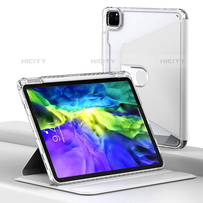 Apple iPad Pro 11 (2020)用手帳型 レザーケース スタンド カバー H02 アップル 