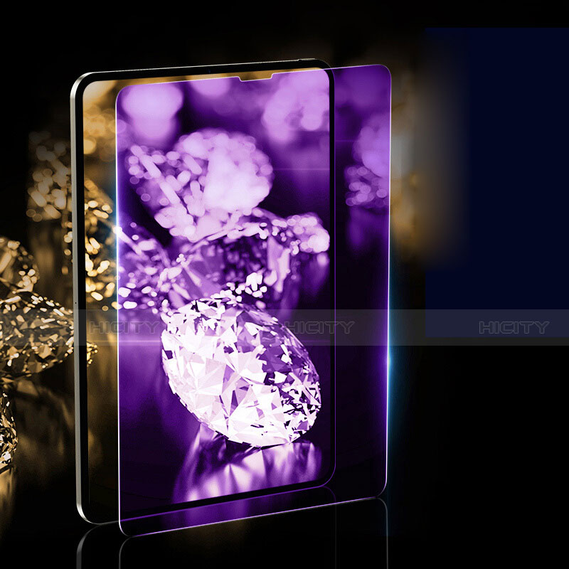 Apple iPad Pro 11 (2020)用アンチグレア ブルーライト 強化ガラス 液晶保護フィルム B03 アップル クリア