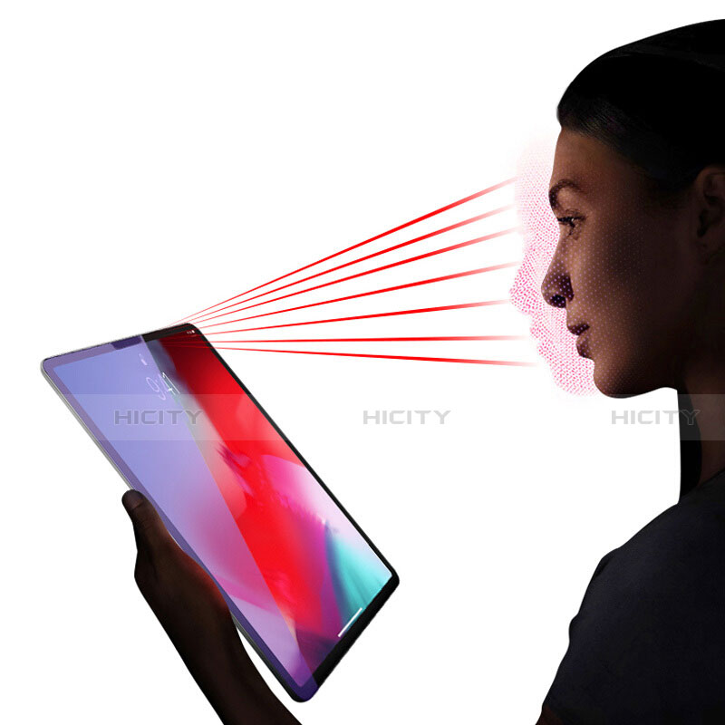 Apple iPad Pro 11 (2020)用アンチグレア ブルーライト 強化ガラス 液晶保護フィルム B04 アップル クリア