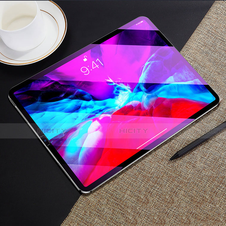 Apple iPad Pro 11 (2020)用アンチグレア ブルーライト 強化ガラス 液晶保護フィルム B05 アップル クリア